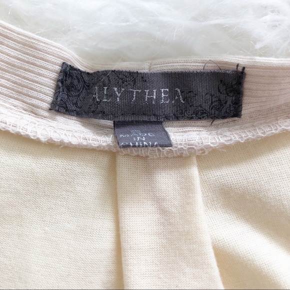 Alythea Cream Draped Tank - Picture 2 of 6